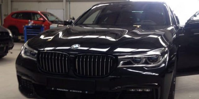 Automobilul BMW 740 cumparat de Valentin Dragnea