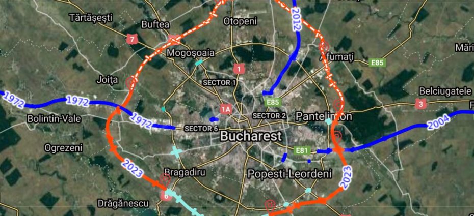 Autostrada A0, autostrada centura