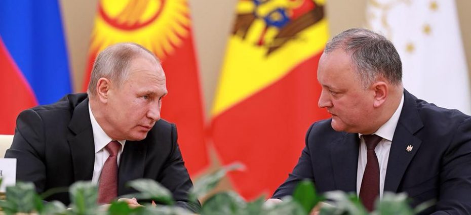 igor Dodon si vladimir putin