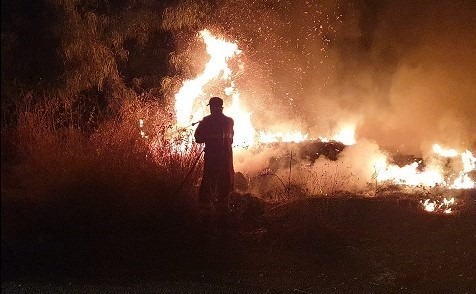 Incendii de vegetaţie în Sicilia / O clinică a fost evacuată / S-au înregistrat aici temperaturi de peste 45 de grade Celsius