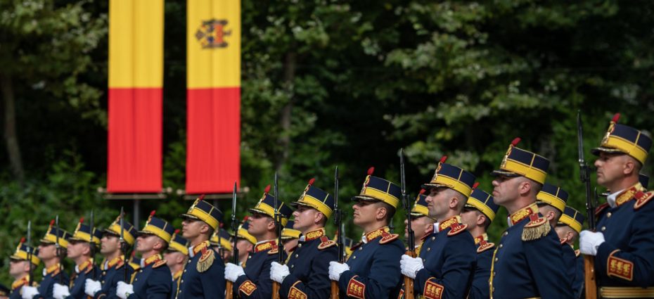 Cotroceni, vizita oficiala, garda de onoare