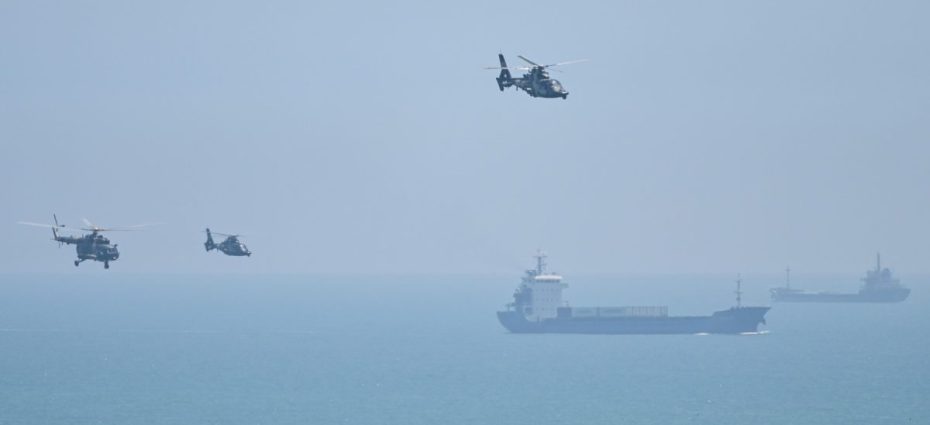 taiwan china elicoptere exercitii militare