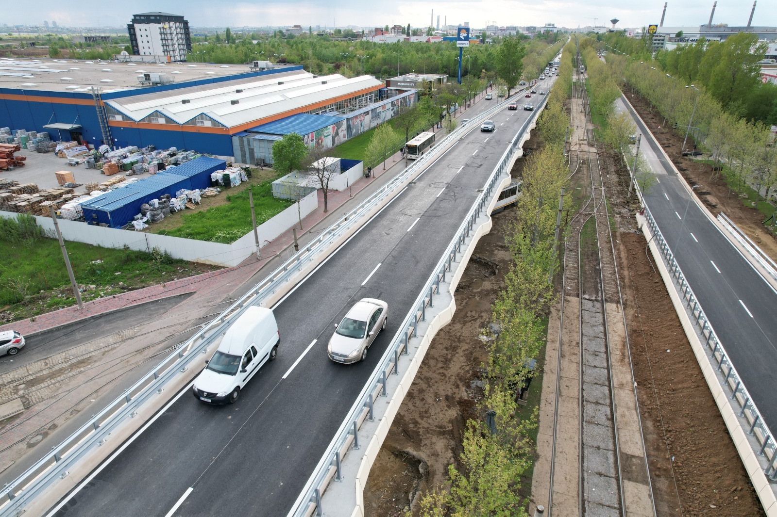 Pasaj suprateran finalizat pe Centura Oradea, o investiţie de 27,5 milioane de lei, prin PNRR
