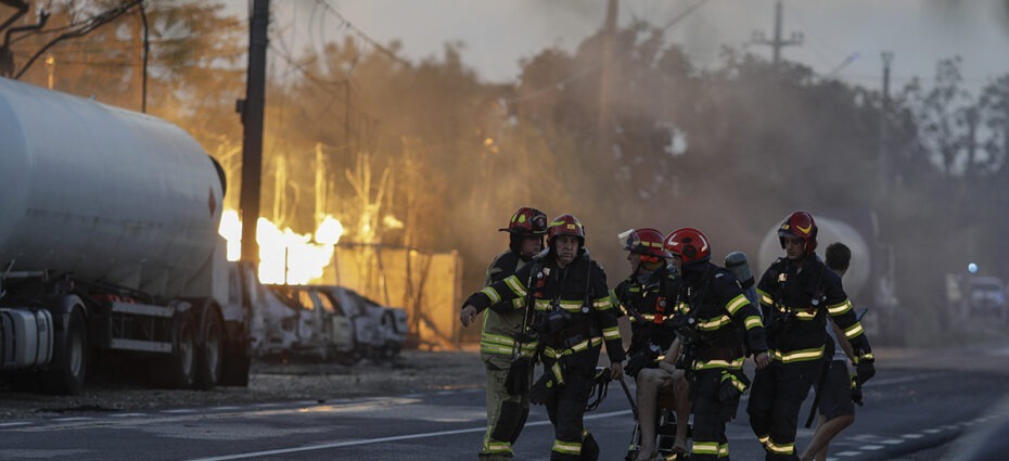 explozie crevedia pompieri