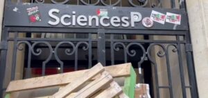 protest science po gaza