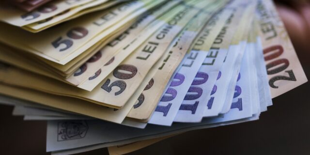 bani, lei, bancnote, cash, numerar