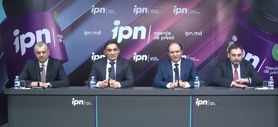 Ion Ceban si Alexandr Stoianoglo si Ion Chicu si Mark Tkaciuk