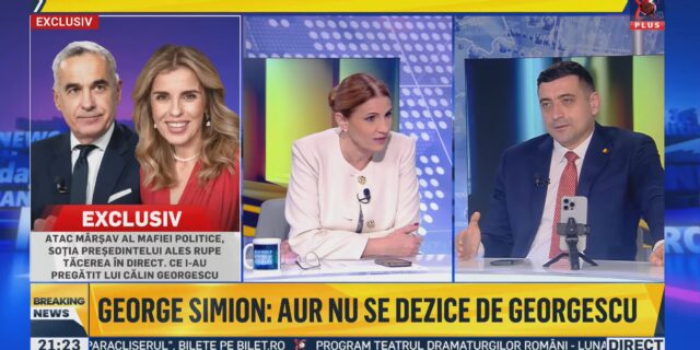 George Simion Anca Alexandrescu Realitatea Plus