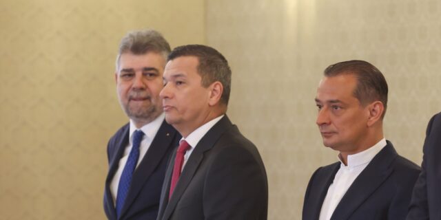 marcel ciolacu si sorin grindeanu si daniel baluta