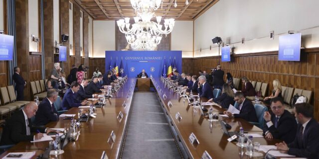 Ilie Bolojan prima ședință de Guvern