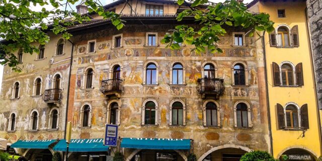 Imagine din orașul italian Trento, capitala Provinciei Autonome Trento