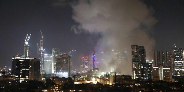 iran ataca israel tel aviv rachete balistice