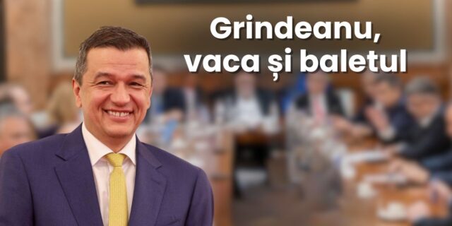 Cristian Pantazi vorbeste despre Sorin Grindeau, vaca si baletul