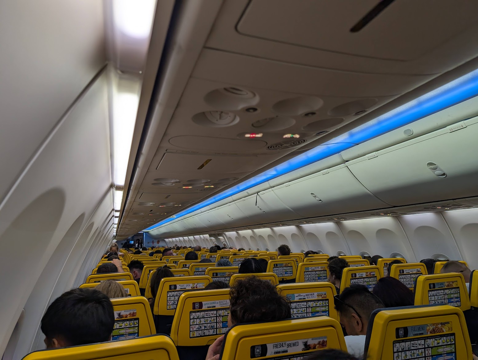 Un bărbat a fost aspirat parțial dintr-un avion Ryanair / Geamul cabinei s-a spart și a fost salvat de către soție /  Avionul, un Boeing 737se afla în zbor de la Salonic, către Memmingen