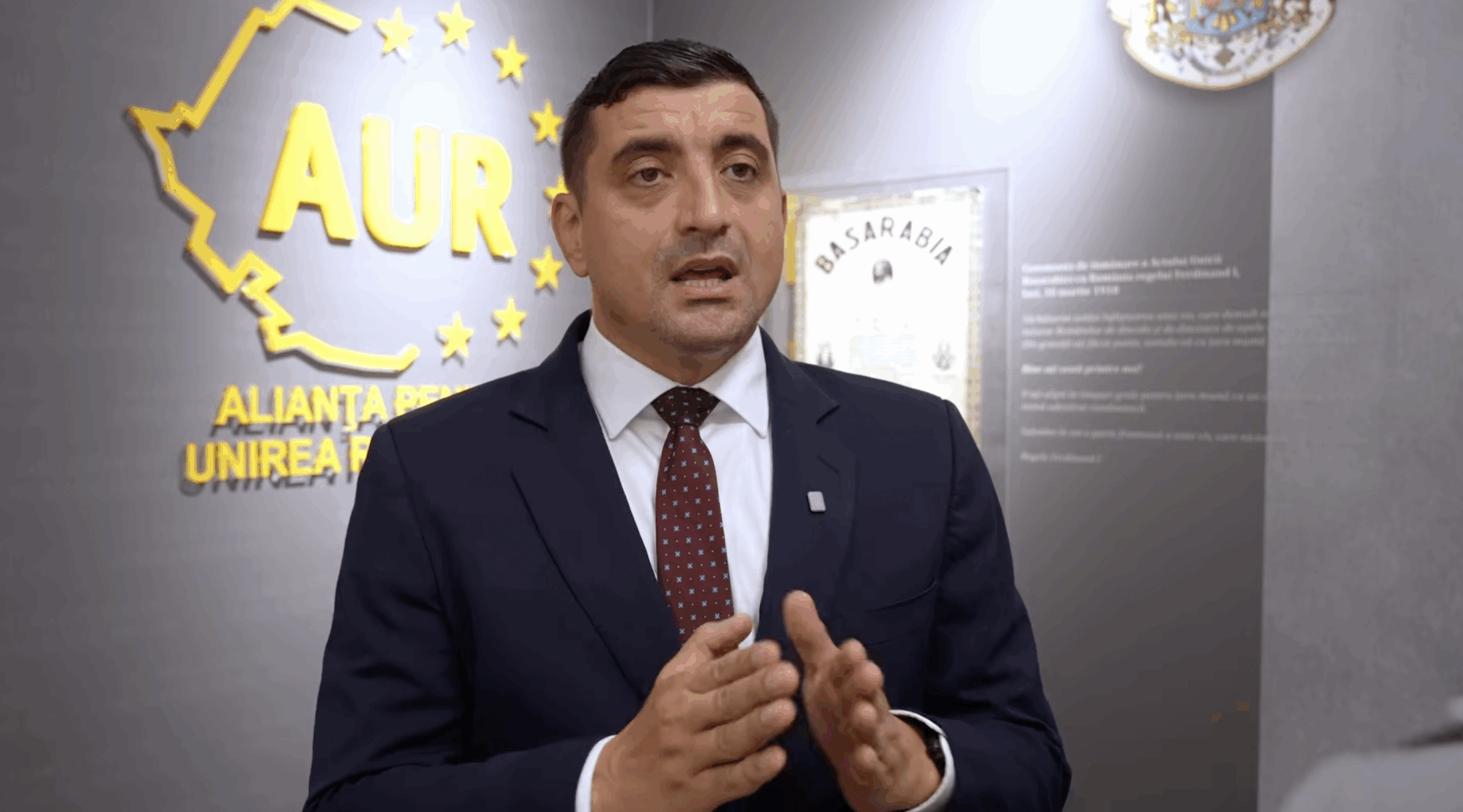 Extremistul Simion ironizează episodul exploziei dronei în Portul Constanța, după ce s-a aflat că provenea din Ucraina: Nu am auzit un mesaj evident „AUR e de vină”
