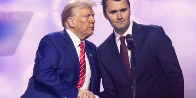Charlie Kirk, Donald Trump
