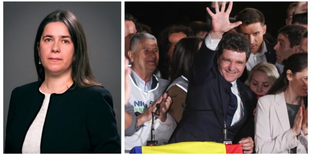 Roxana Rizoiu și Nicușor Dan