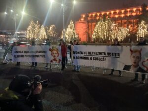 Protest Justiție Piața Victoriei