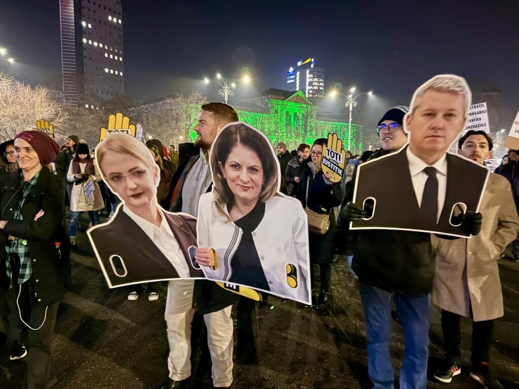 protest justitie in Capitala