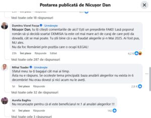 fake news ursula nicusor georgescu turul doi inapoi, europa, ue, harta, călin georgescu, facebook
