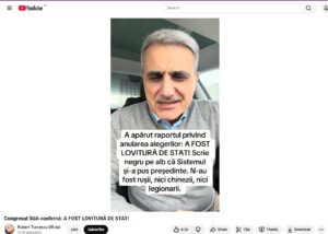 fake news ursula nicusor georgescu turul doi inapoi, europa, ue, harta, călin georgescu, facebook, robert turcescu
