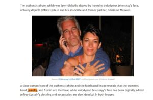 fake zelenski epstein social media propaganda rusa