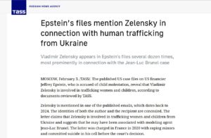 fake zelenski epstein social media propaganda rusa