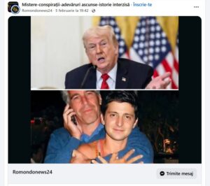 fake zelenski epstein social media propaganda rusa