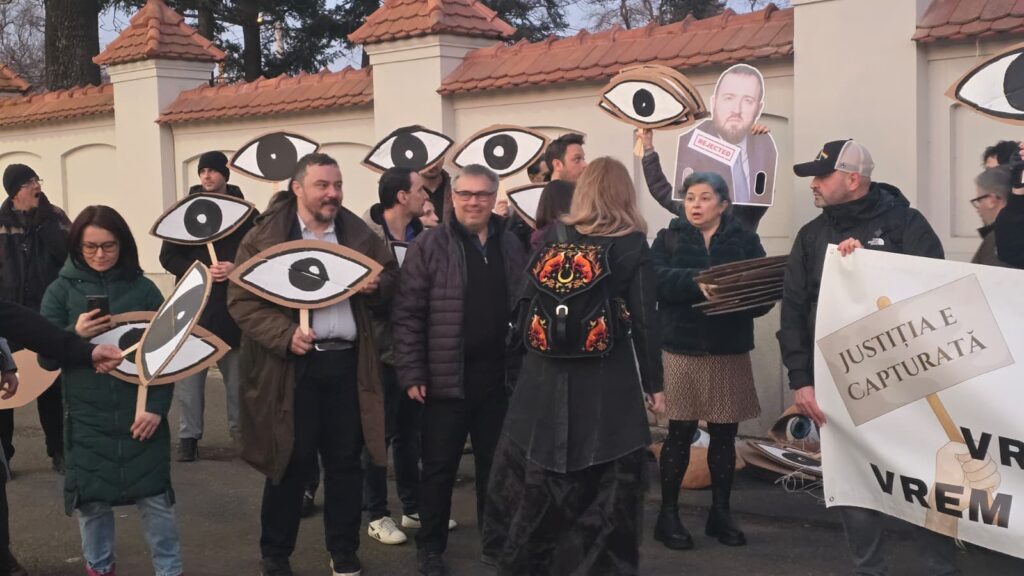 Protest Palatul Cotroceni