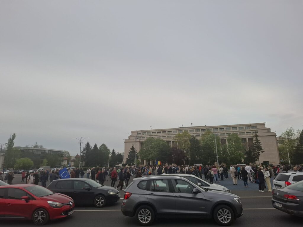 protest sustinatori Bolojan