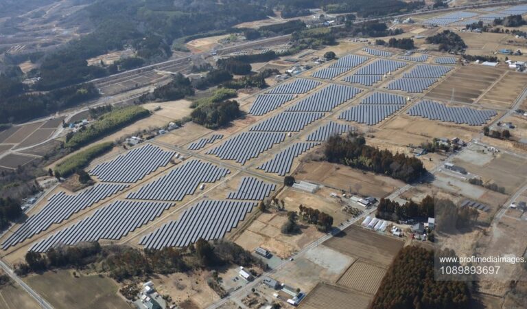 Mega centrale solare instalate în Japonia, în zone afectate de dezastre