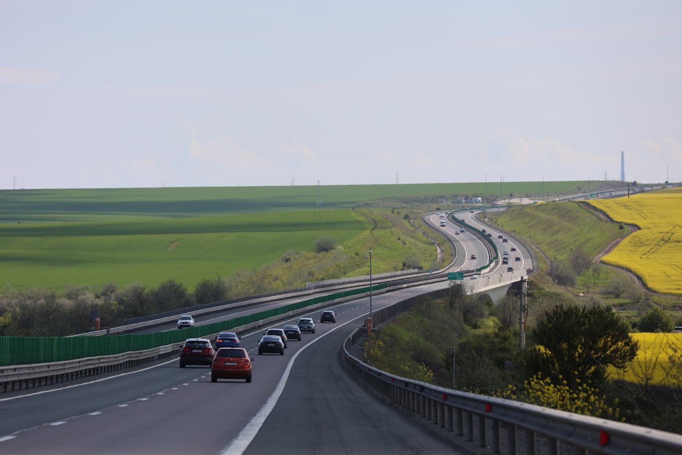 Trafic restricţionat pe A2 Bucureşti-Constanţa din cauza unui accident