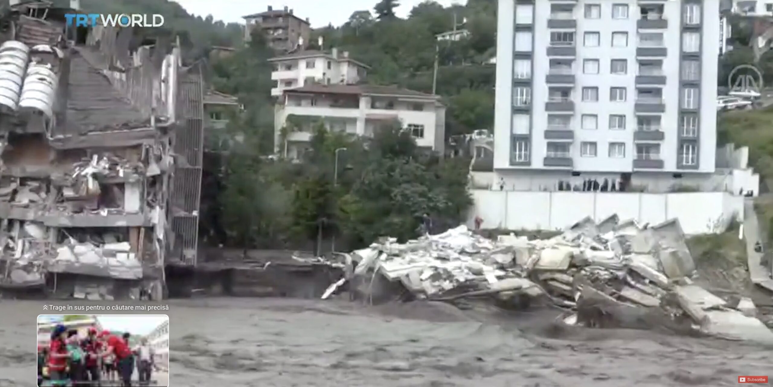 Inundaţii pe coastele Turciei de la Marea Neagră / 12 persoane spitalizate