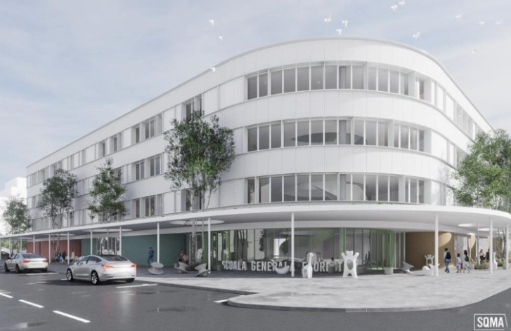 VIDEO/Cea mai mare comună din România investește masiv în educație: noua școală din Florești, construită din fonduri europene prin Regio Nord-Vest, e deja „în picioare”