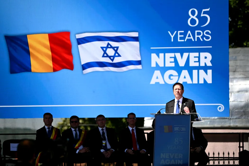Președintele Israelului, Isaac Herzog, la comemorarea Pogromului de la Iași: „Antisemitismul își arată din nou chipul urât”