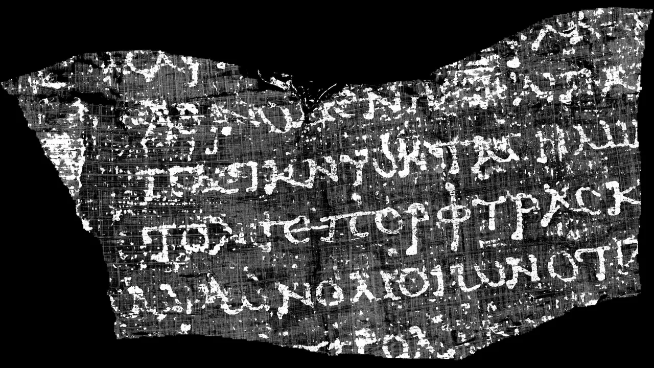 Manuscrise îngropate de erupția vulcanului Vezuviu, descifrate după 2.000 de ani, cu ajutorul AI