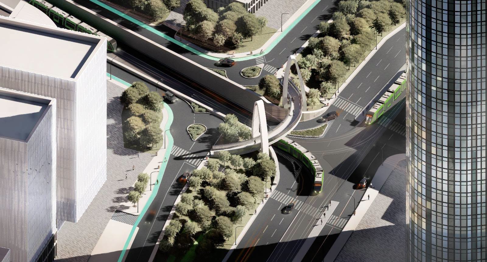FOTO: Au fost scoase la licitație lucrările de supralărgire și modernizare a Bulevardului Dimitrie Pompeiu din București, un contract de peste 256 de milioane de lei, anunță Ciprian Ciucu