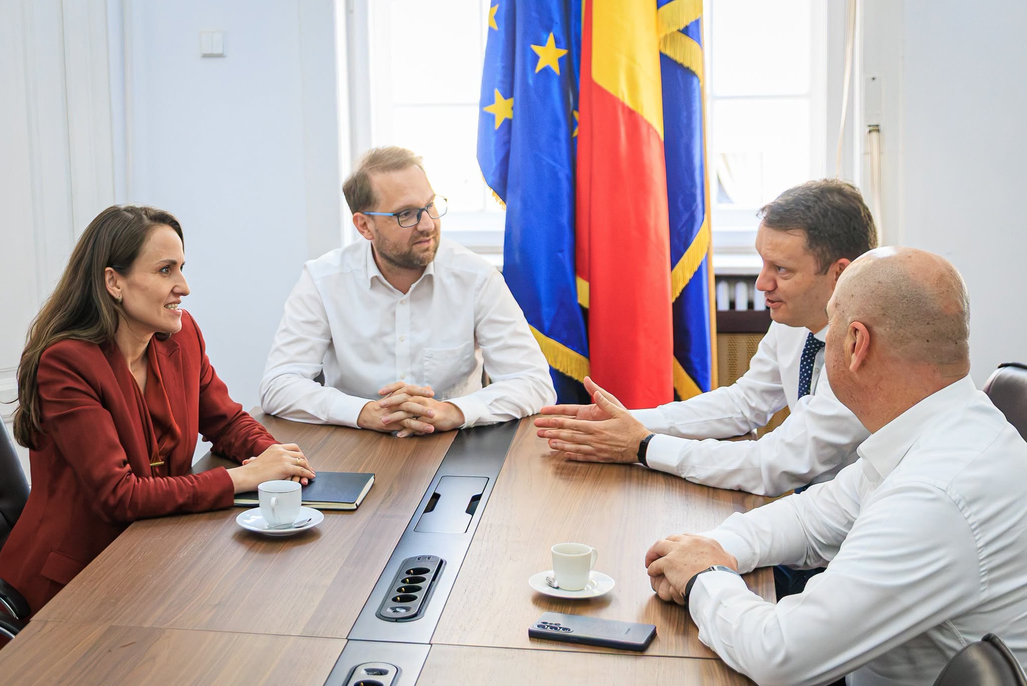 Întâlnire Fritz-Bolojan-Mureșan-Țoiu înaintea discuției de la Cotroceni