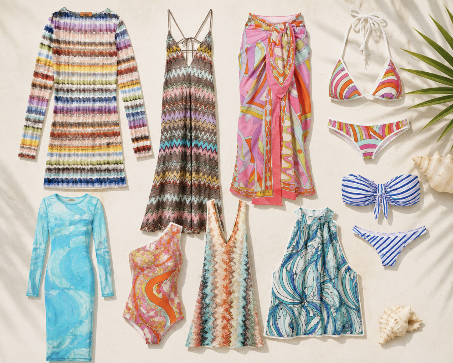 Ce se poartă vara asta pe plajă: de la Missoni și Pucci girl summer la unde găsești același vibe în România