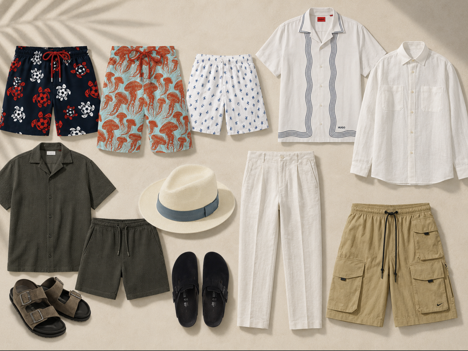 Ce poartă bărbații la plajă în 2026: ghid complet de beach style masculin