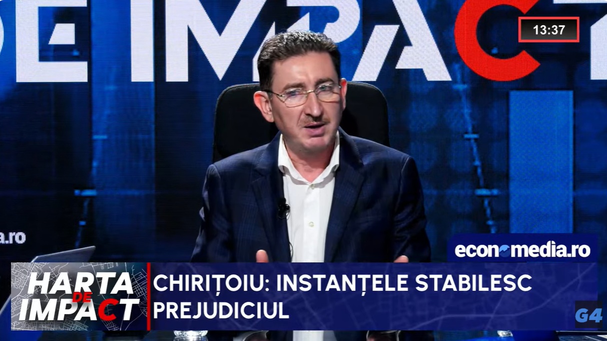 Bogdan Chirițoiu, la „Harta de impact”: Noi spunem că procesul a fost denaturat, dar nu spunem cât de mult / Nu vorbim de niște mega-variații care au ieșit din coridorul setat de BNR