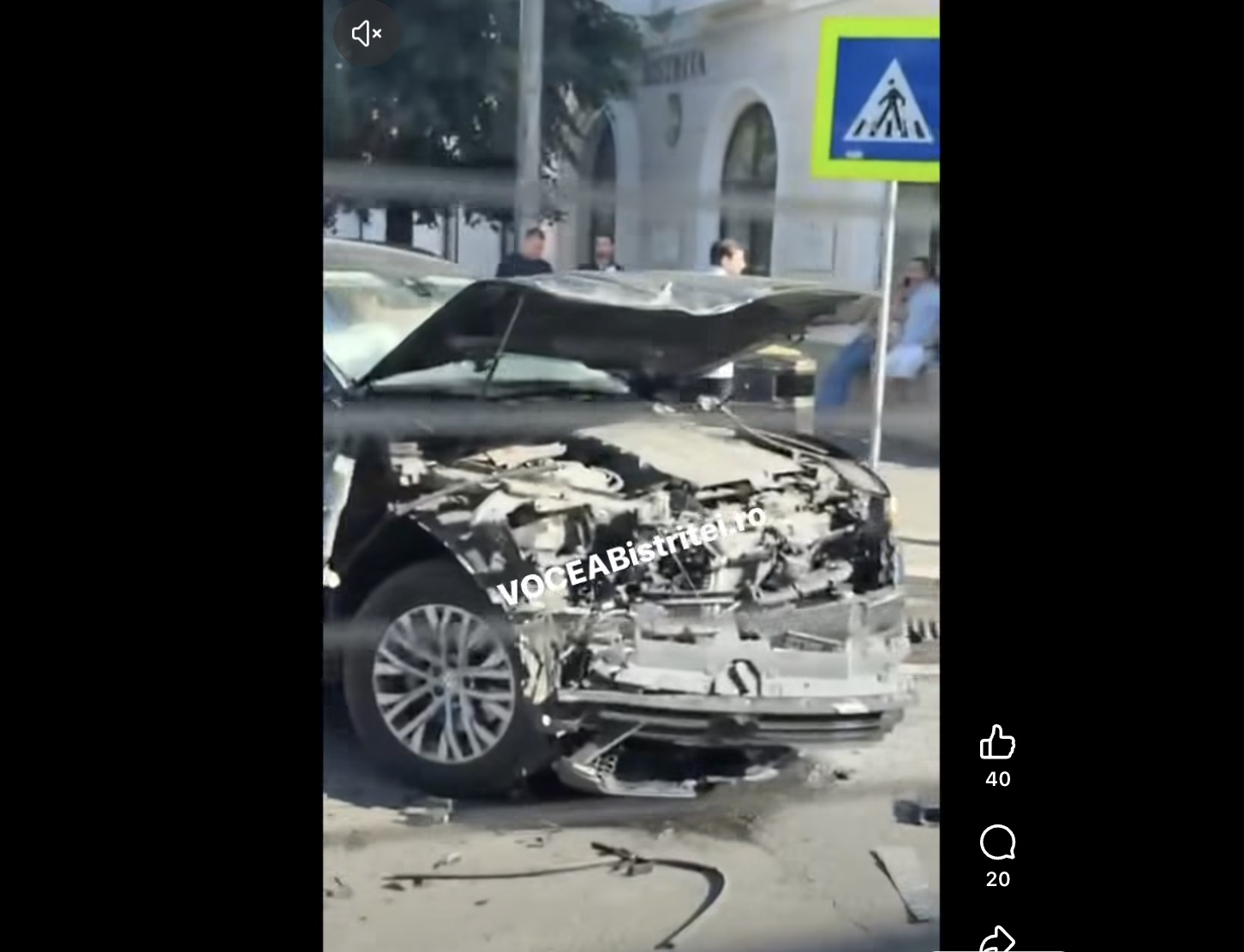 Fostul ministru Bogdan Ivan, implicat într-un accident rutier, în municipiul Bistrița, pentru că nu ar fi acordat prioritate unui autobuz