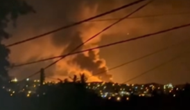 VIDEO: Ucraina lovește obiective energetice și militare din apropierea Podului Crimeei / Vânzările de combustibil au fost suspendate în zonă