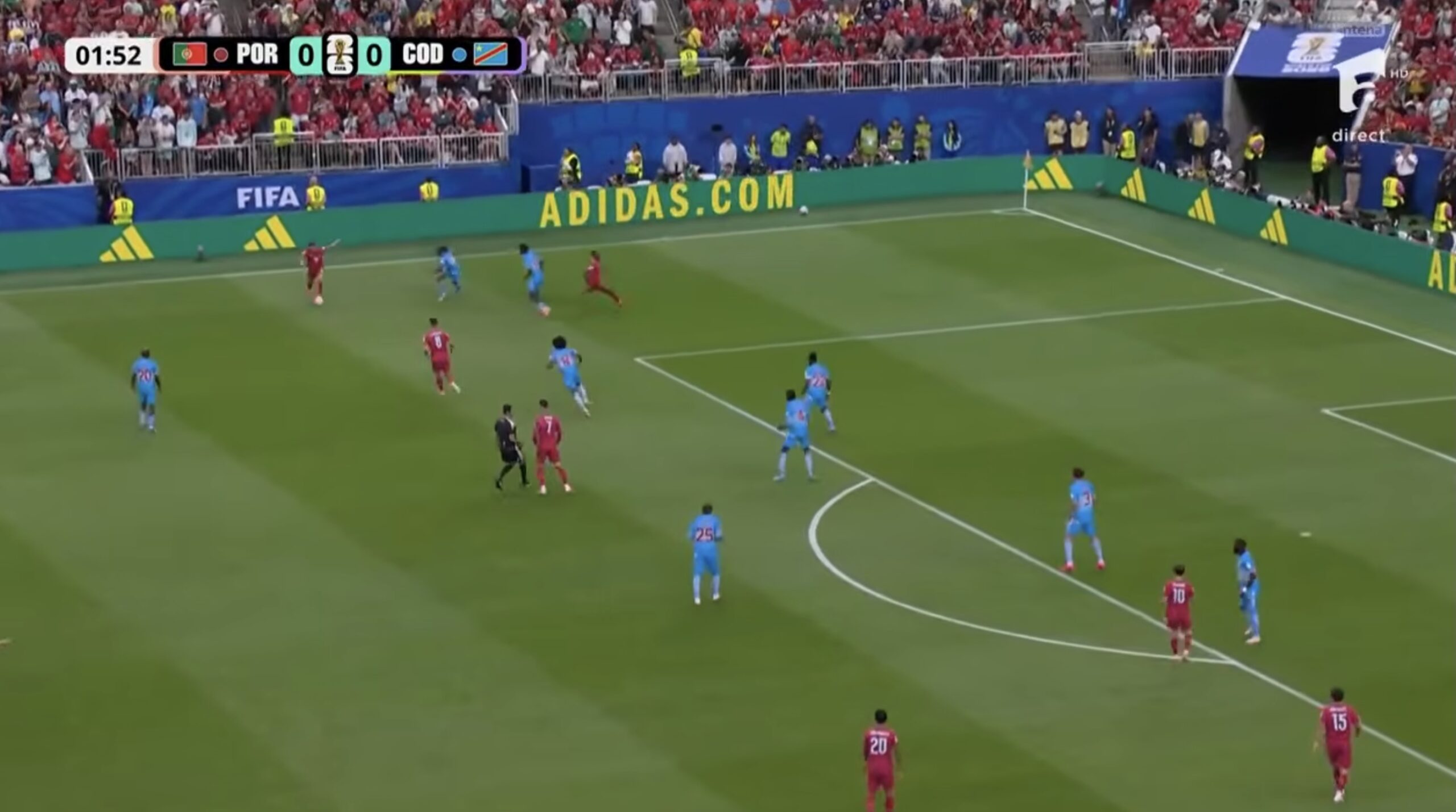Surpriză la Cupa Mondială de fotbal, Portugalia lui Cristiano Ronaldo nu a reușit să treacă de Congo