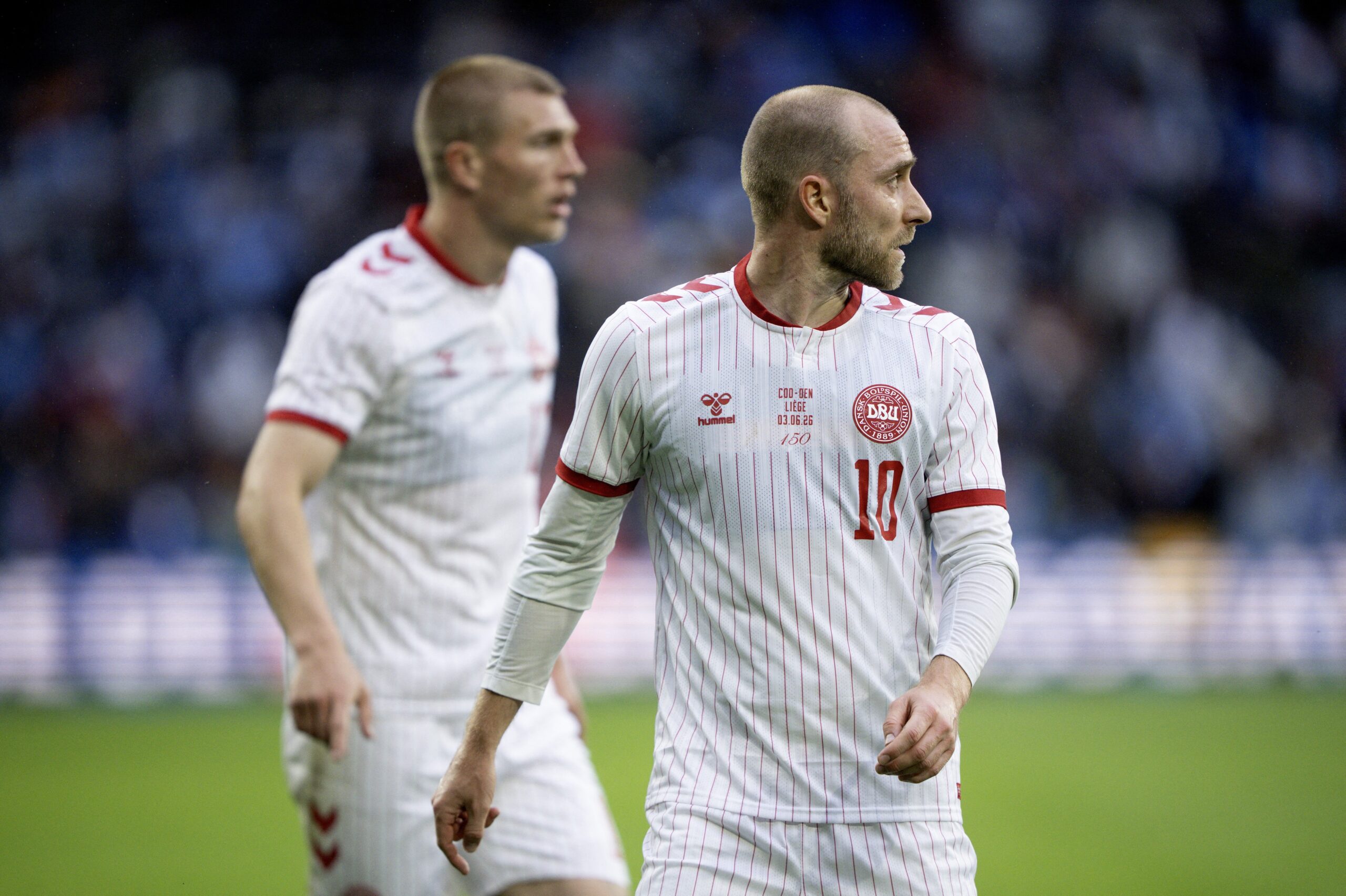 Fotbalistul danez Christian Eriksen s-a prăbușit pe teren în timpul unui meci amical cu Ucraina