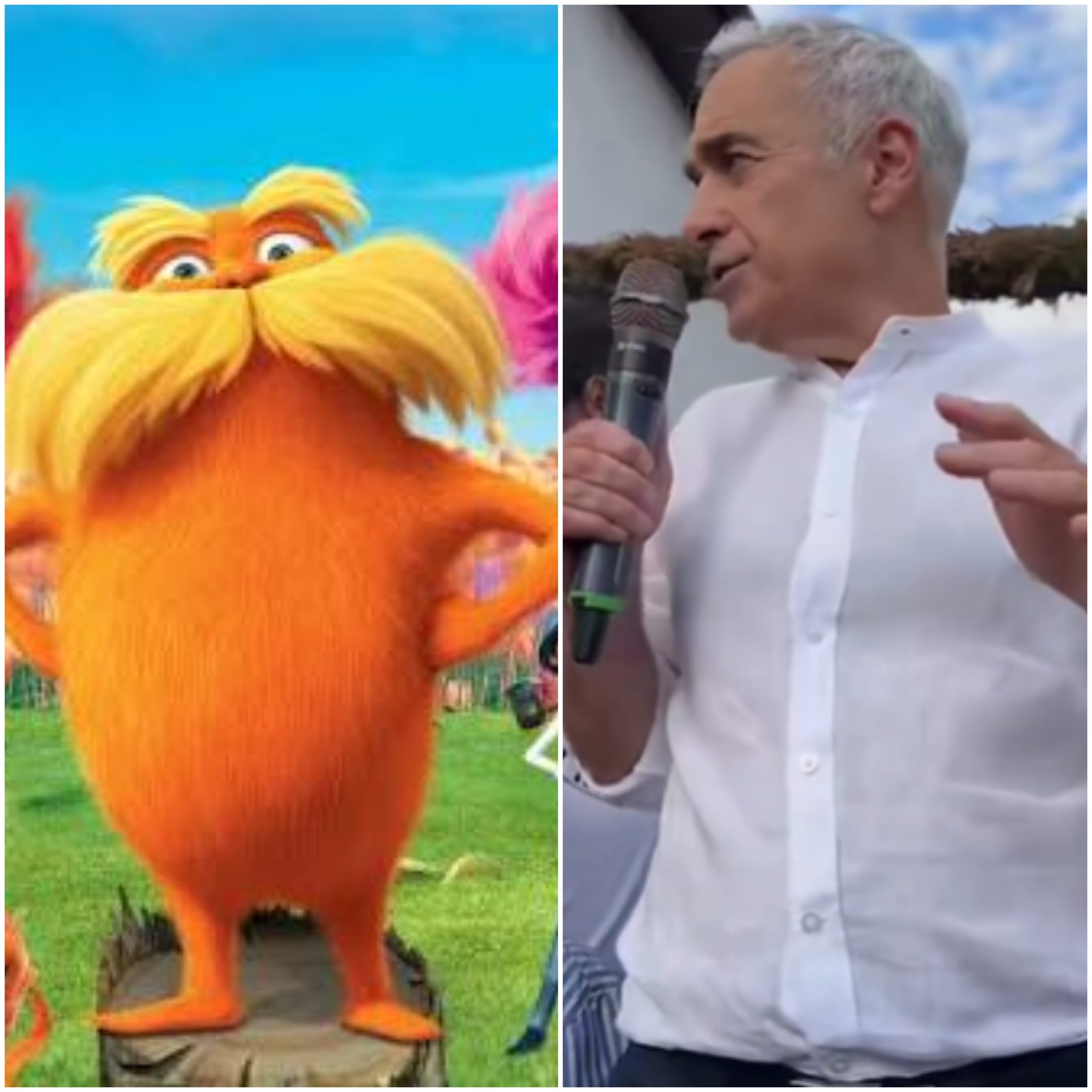 Călin Georgescu, baie de mulțime la Domnești, în Argeș / A vorbit în discursul său despre„Grădina Maicii Domnului”, despre românii jefuiți de munca lor și a încheiat apoteotic cu o reinterpretare a unui citat dintr-un film de desene animate