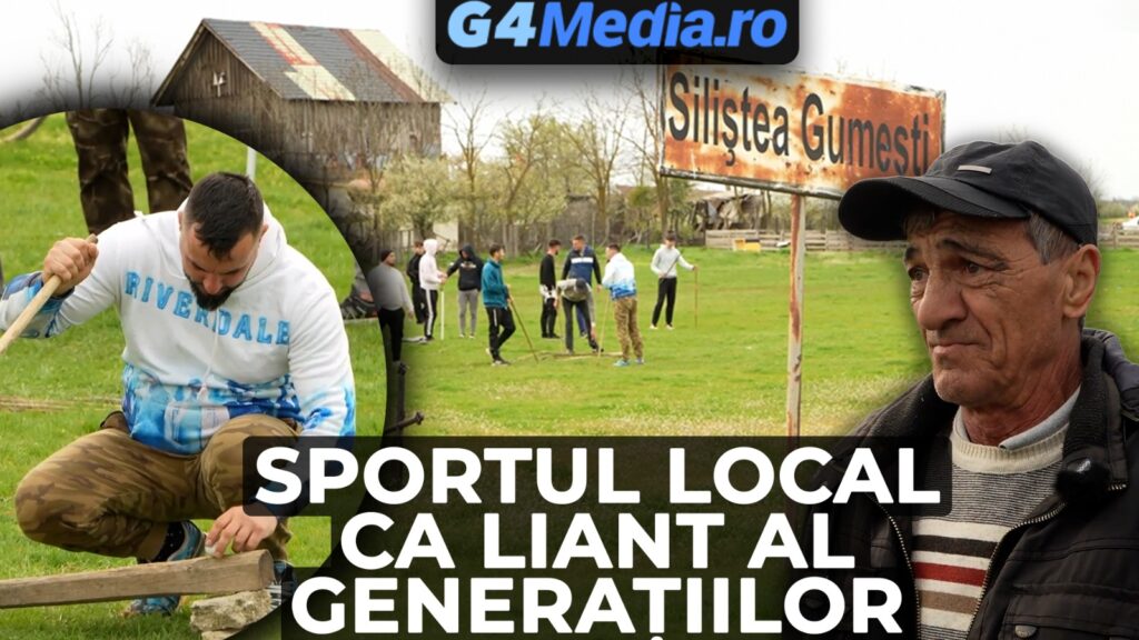 REPORTAJ VIDEO | Jocul de bobic: „sportul” care ține vie comunitatea din satul Moromeților