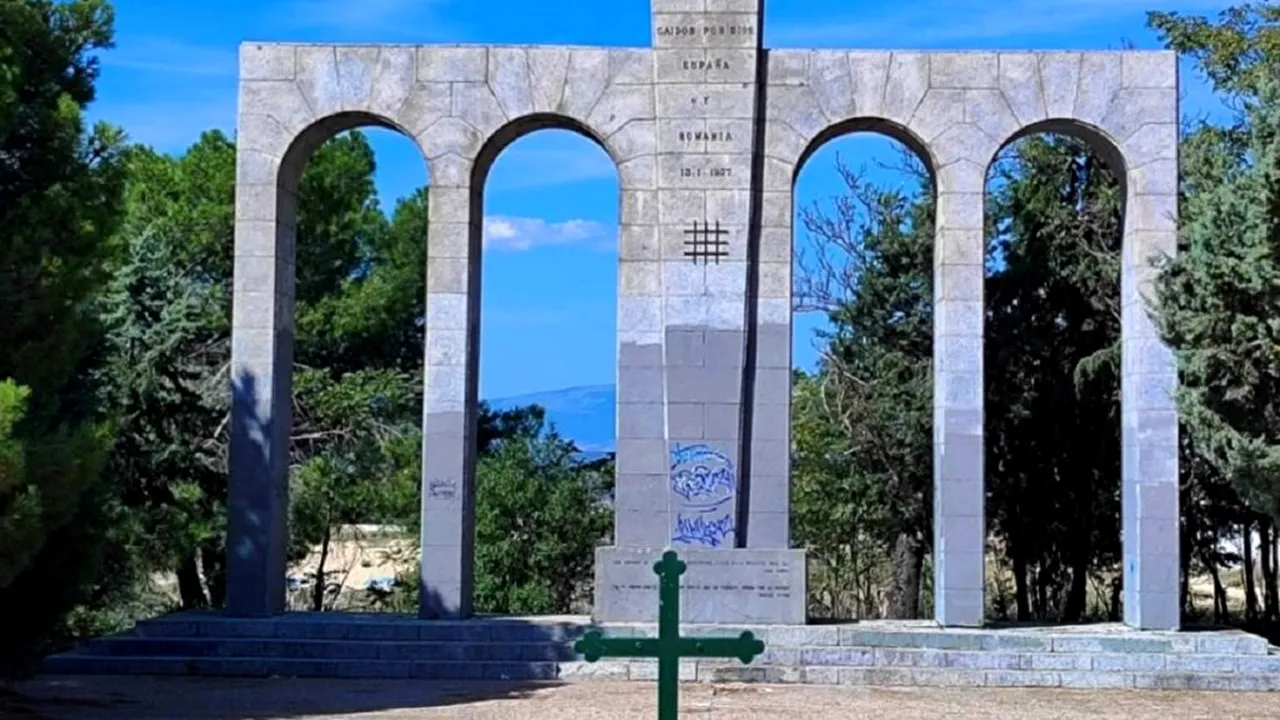 Spania va demola monumentul dedicat legionarilor români Ion Moța și Vasile Marin de la Majadahonda / Potrivit autorităților spaniole, Garda de Fier a fost „o organizație cu ideologie fascistă, ultranaționalistă și antisemită”