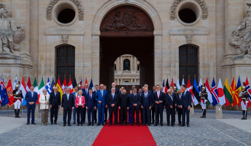 Nicușor Dan, la reuniunea Coaliției de Voință de la Paris: „Împreună pentru o Europă mai sigură”