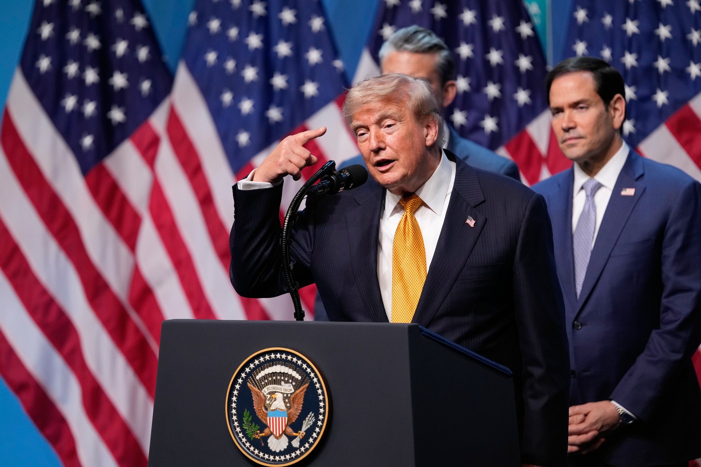Donald Trump, mulțumit de Summitul NATO de la Ankara: „Nu mă așteptam ca oameni maturi să îmi spună că mă iubesc / Era foarte multă unitate în încăperea unde aveau loc discuțiile”